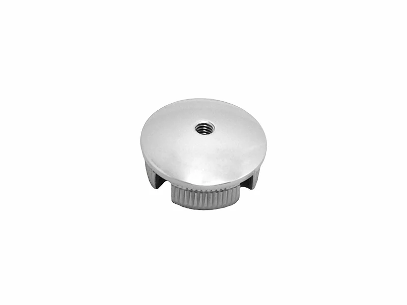 Stainless Steel Round End Cap for Handrail Support