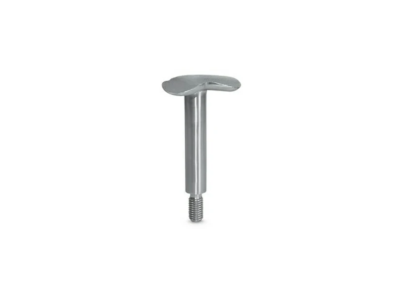 Stainless Steel Handrail Stem Saddle 90 Degree