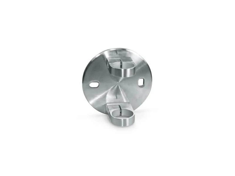 Stainless Steel Round Fascia Mount Bracket for Baluster